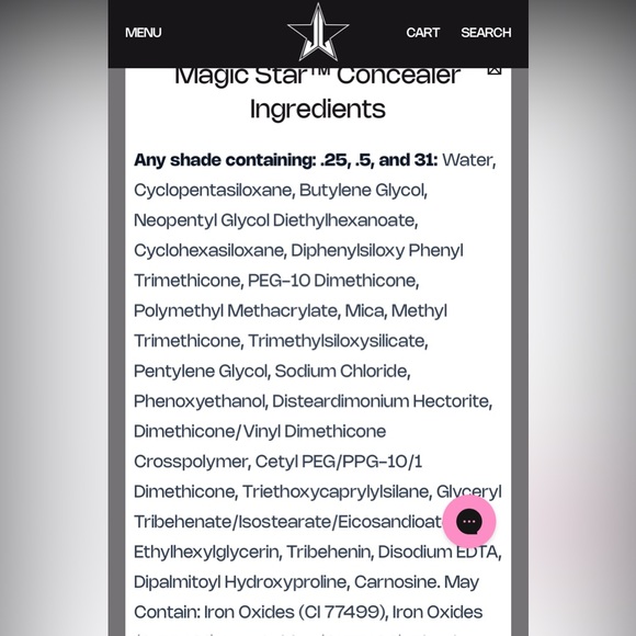 Jeffree Star Magic Star Concealer 15.5 - Picture 2 of 7